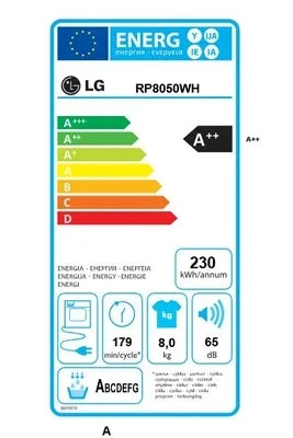 LG Wärmepumpentrockner RP8050WH