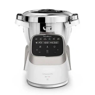 Robot de cozinha Moulinex Companion Pro YY5286FG com balança integrada + acessório para cozer a vapor