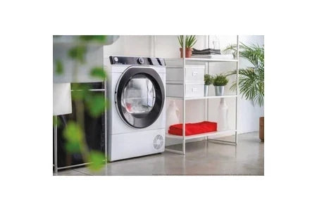Secadora de roupa com bomba de calor Hoover porta frontal NDPEH10A2TCBEXSS 10 kg 60 cm