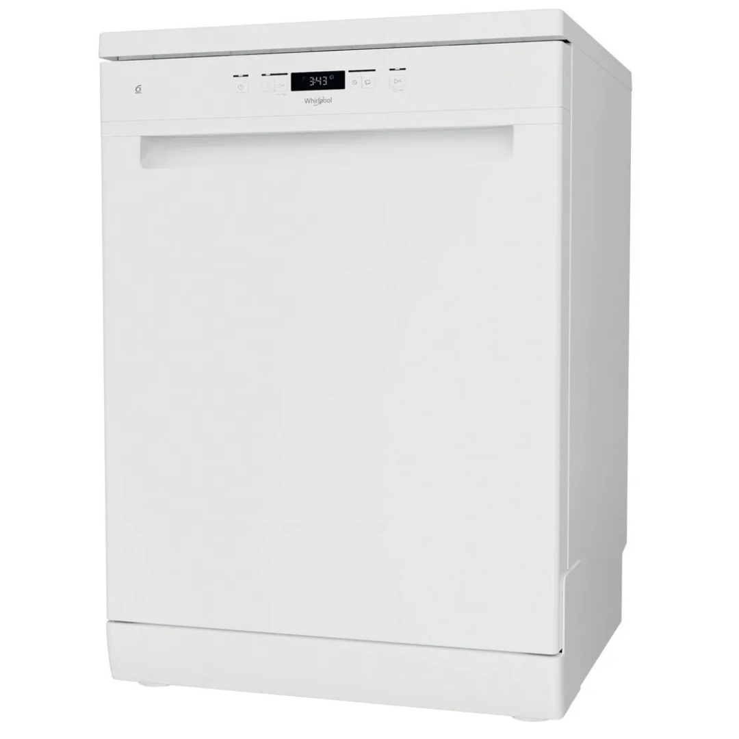 Accessoire pour lave-vaisselle Whirlpool W2FHD624, pièce de rechange ou d'installation, en plastique blanc avec composants visibles