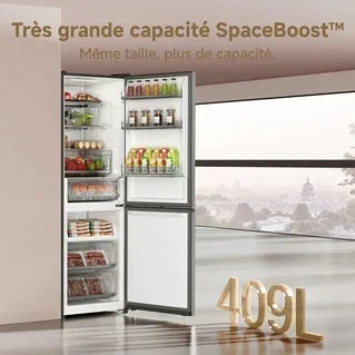 Frigorífico com congelador inferior Dreame Mega Pro 409 L