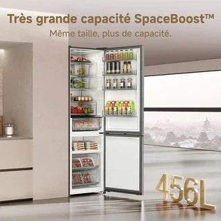 Frigorífico combinado com congelador na parte inferior Dreame Mega Pro 456 L