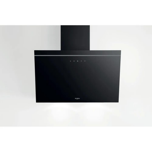 Hotte Whirlpool AKR62FLTK, accessoire de cuisine, vue en détail, avec filtres et boutons de commande visibles.