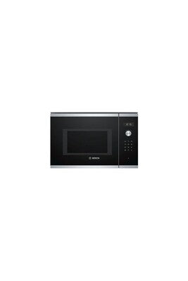 Bosch Serie | 6 BEL554MS0 mikroovn med grill - indbygningsovn med mikroovn - 25 liter - 900 Watt - rustfrit stål