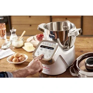 Moulinex multifunktions-køkkenmaskine 3L 1550W sølv HF807E10
