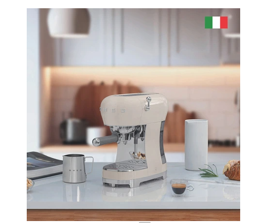 Espressomachine Smeg ECF02CREU Crème