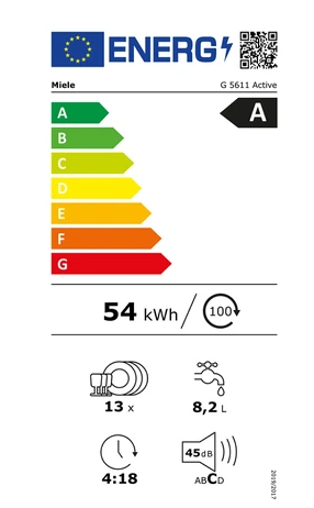 Vaatwasser Miele G 5611 Active