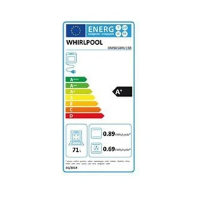 Indbygningsovn Whirlpool OMSK58RU1SB