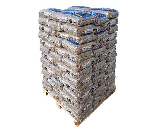 Granulés de bois 72 sacs 15 kg