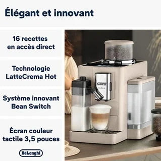 Delonghi FEB4455.BG RIVELIA Beige kaffemaskine til hele bønner