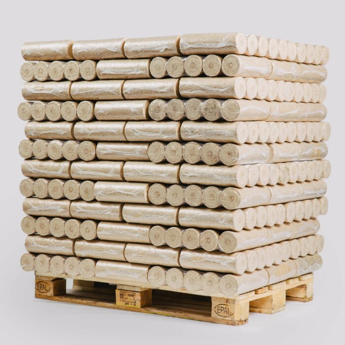 Houtbriketten (Pellini) zonder gat – Pallet van 960 kg