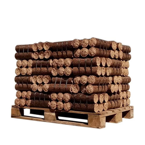 Gecomprimeerd hout – Hardhout + naaldhout – 1/2 pallet van 480 kg