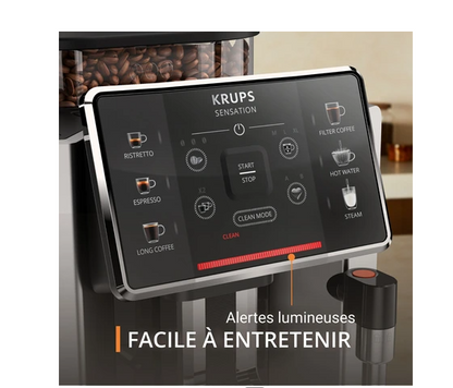 Machine à café à grain Krups Sensation EA910E10 Gris