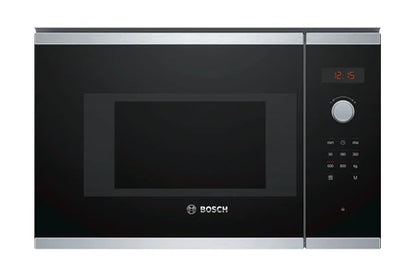 Micro-ondes mono-fonction Bosch BFL523MS0 Serie 4 Noir acier inoxydable