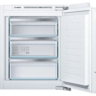 Bosch Serie | 6 GIV11AFE0 Gefrierschrank – Gefriergerät – vertikal – einbaufähig – Breite: 55.8 cm – Tiefe: 54.5 cm – Höhe: 71.2 cm – 72 Liter – Klasse E