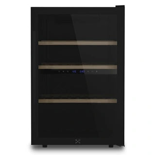 Garrafeira multi-temperaturas de 6 zonas para 62 garrafas, instalação livre - Preto - CAVCDB62