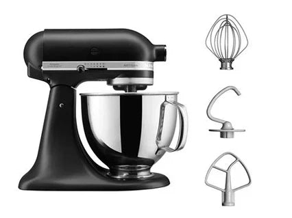 Robot de cozinha Kitchenaid Artisan 5KSM125EBM 300 W Preto mate