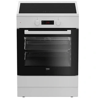 Beko Induktionsherd Induktionsherd 72l 3 Kochfelder weiß FSE68302MWC