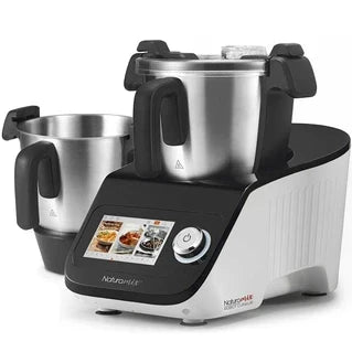 Robot de cozinha multifunções Naturamix com balança integrada e ecrã tátil + taça extra incluída robot de cozinha + taça