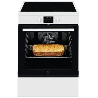 Electrolux SurroundCook LKI64890BW Induktionsherd – Herd – freistehend – Breite: 59,6 cm – Tiefe: 60 cm – Höhe: 85 cm – mit Selbstreinigungssystem – weiß