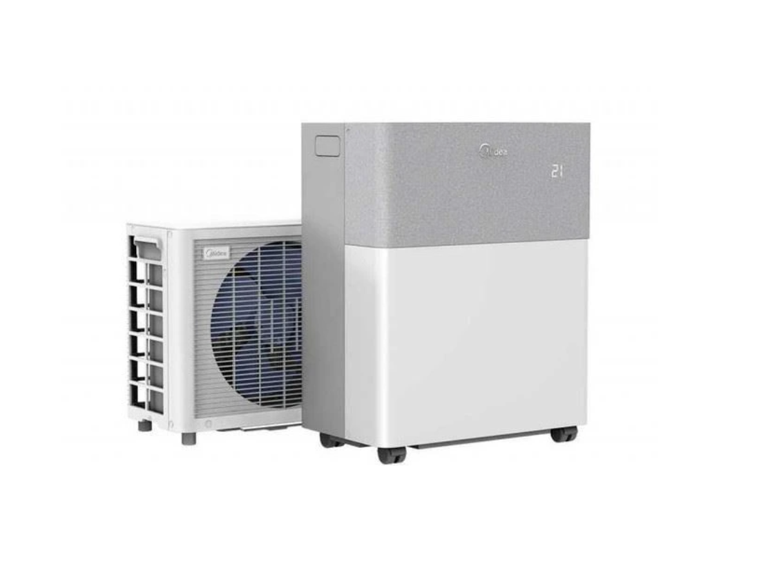 Mobiele Airco Reversibel Midea PortaSplit MMCS-12HRN8-QRD0 – 12000 BTU, Klasse A++, Smart
