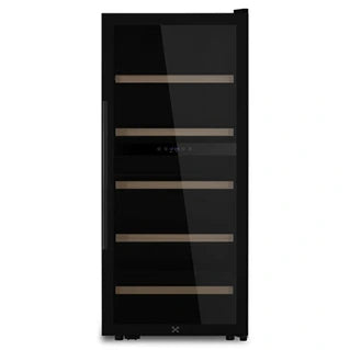 Multi-Temperatur-Weinklimaschrank Les Petits Champs für 91 Flaschen, schwarz - CAVCDB91