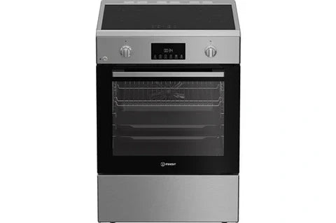 Induktionsherd Indesit I6I8LCSX Edelstahl