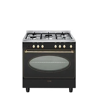 Gazinière Glem Cuisinière gaz GU850CER noir