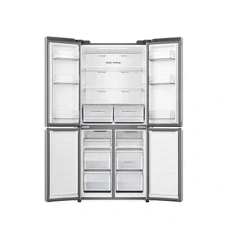 Réfrigérateur américain Hisense Réfrigérateur Américain - Rq5P470Seie - 4 Portes - Classe Énergétique E - 84,2 X 74,4 X 188,5 Cm - Inox