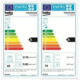 Beko Standherd Gas 90 cm PS235315DX