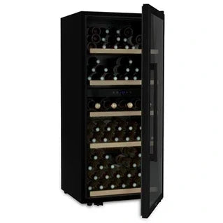 Multi-Temperatur-Weinklimaschrank Les Petits Champs für 91 Flaschen, schwarz - CAVCDB91