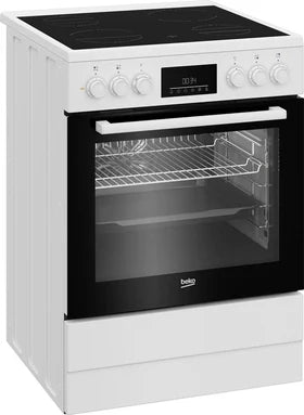 Cuisinière vitrocéramique Beko FBE67300WCS