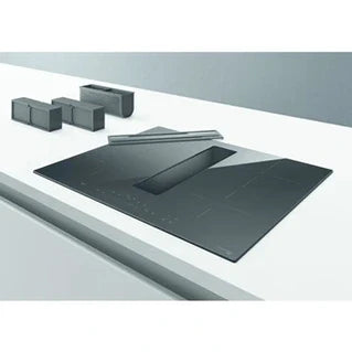 Plaque de cuisson avec hotte intégrée Turboair Plaque a induction aspirante - Impulso - BL/A/60 - 4 feux - 60,2 x 51,7 cm - Noir