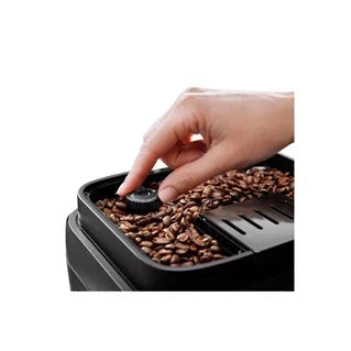 Delonghi Magnifica Evo ECAM290.61.SB Espressomaschine mit Kaffeemaschine – Vollautomatischer Kaffeevollautomat mit Milchaufschäumer – 15 bar – silber/schwarz