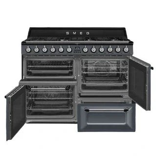 Smeg VICTORIA 110cm Standherd, GEMISCHT, GRAU - TR4110GR