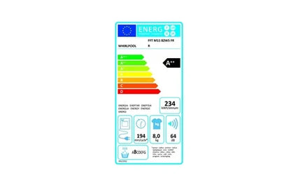 Sèche-linge pompe à chaleur Whirlpool 60cm 8kg blanc FFTM1182WSFRR