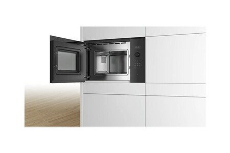 Bosch Serie | 6 BFL524MB0 mikroovn med grill - Indbygningsmikroovn - 20 liter - 800 watt - sort