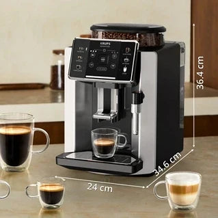 Krups Sensation EA910E10 volautomatische espressomachine grijs