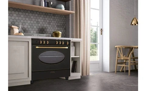 Gazinière Glem Cuisinière gaz GU850CER noir