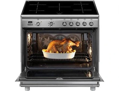 Piano de cuisson Smeg 90CM INDUCTION INOX - SCD90IMX9-1