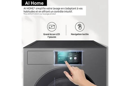 Wärmepumpentrockner Samsung DV90F09F4S BESPOKE AI