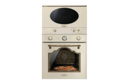 Micro-ondes mono-fonction Smeg MP822NPO Beige
