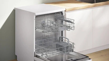 Lave-vaisselle pose libre Bosch SMS25AW09F 60 cm, Blanc