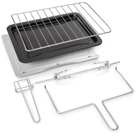 Mini-four encastrable Princess 01.112751.01.001 avec réglage manuel de la température, fonction minuteur, avec convection, filaire 32 l