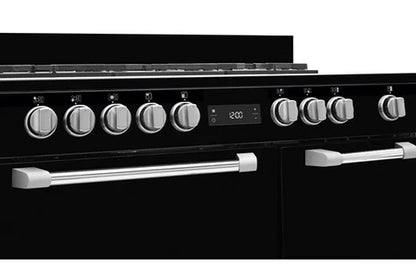 Piano de cuisson Leisure CUISINEMASTER PRO 100cm gaz et vitro Noir - PR100F560K