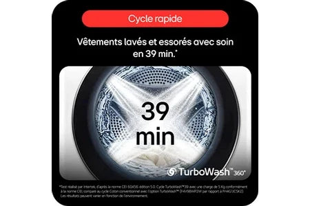 Lave-linge hublot Lg F20F12WST