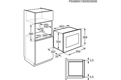 Micro-ondes + Gril Electrolux LMS4253TMX