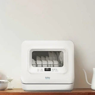 Lave-vaisselle pose libre Kitchen Move Mini compact WASHCLEAN Blanc Plastique 7.5L