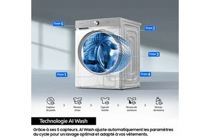 Samsung Frontlader Waschmaschine WW11DG5B25AH