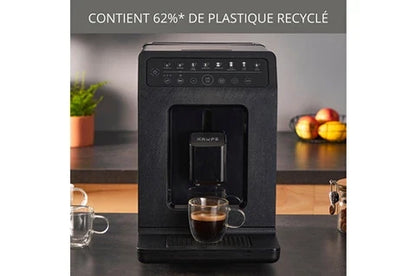 Machine à café à grain Krups EVIDENCE ECO-DESIGN 8 BOISSONS Préréglées EA897B10